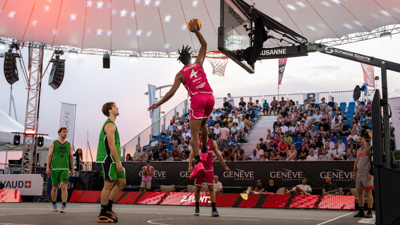 FIBA三人篮球世界巡回赛比赛现场