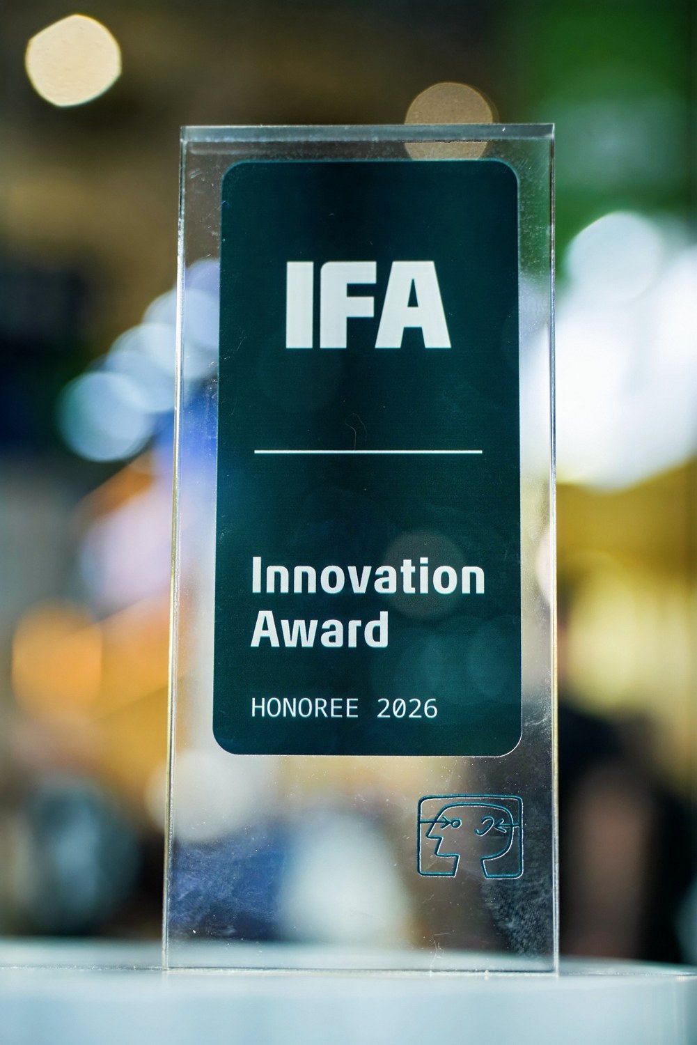 INMO企业公告提供的IFA Innovation Award 2026奖项照片