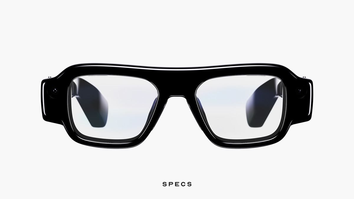 SPECS透明显示AR眼镜正面产品图