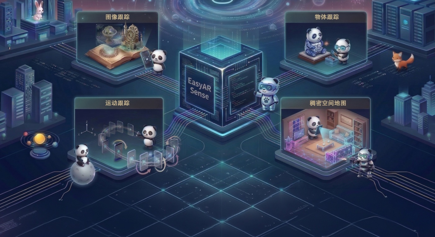EasyAR Sense增强现实SDK官方产品视觉